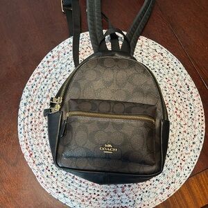 Coach signature mini backpack